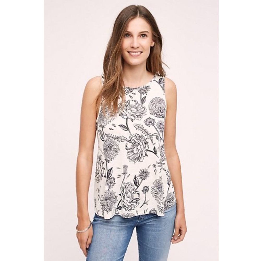 Anthropologie Calix Tank by Postmark